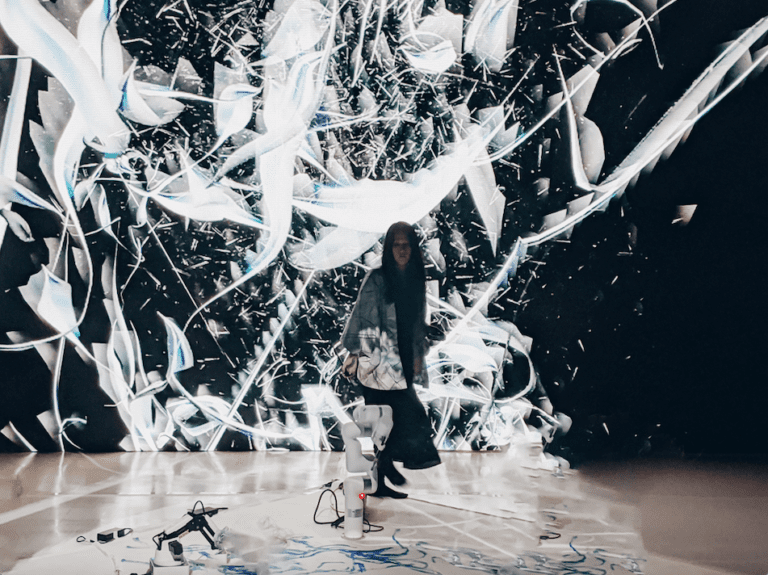 Sougwen Chung: New AI Art Exhibition, HOFA 