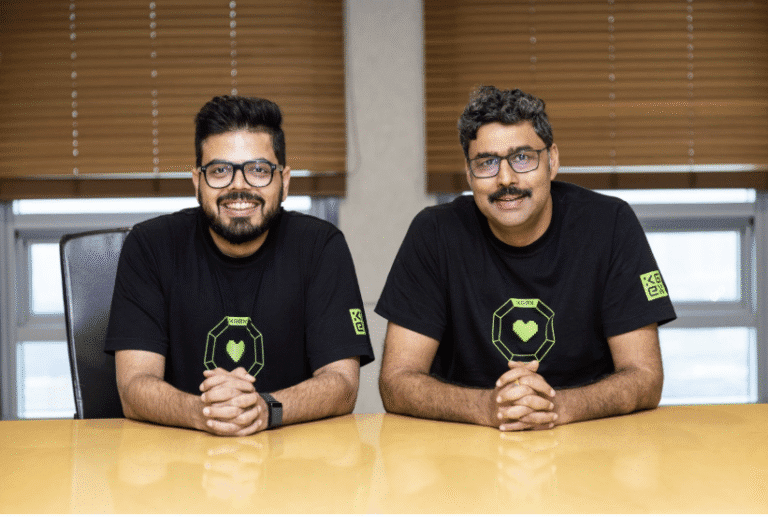 Ishank Gupta (left) and Manish Agarwal (right), Elder Council members at KGeN.