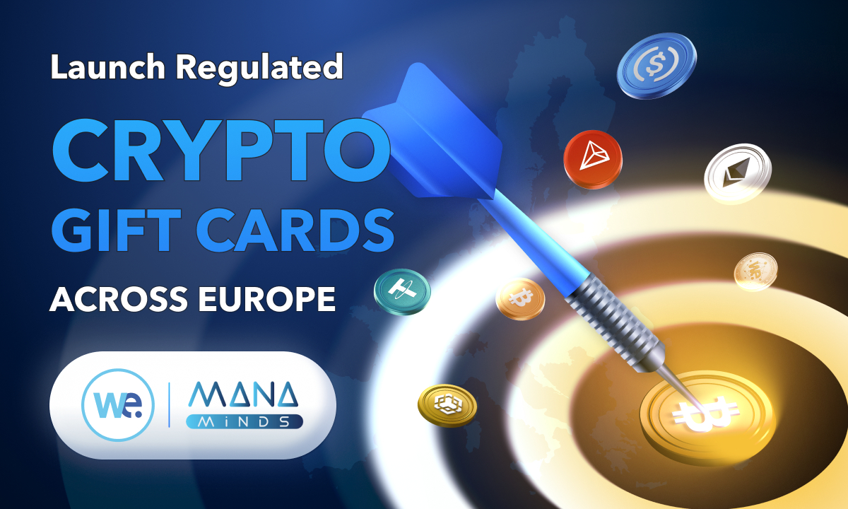 Mana Minds Partners with Wanda Exchange to Launch Regulated Crypto Gift Cards Across Europe