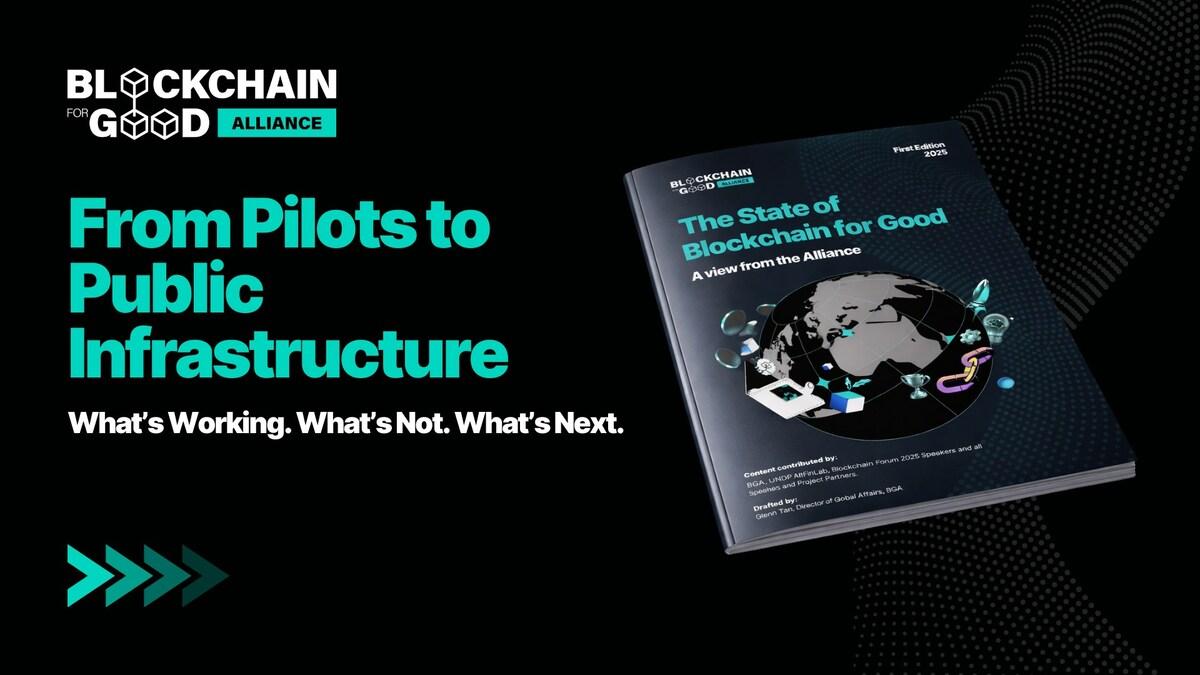 Blockchain for Good Alliance (BGA) Global Report Sets Direction for Impact-Driven Blockchain Blockchain for Good Alliance (BGA) Global Report Sets Direction for Impact-Driven Blockchain